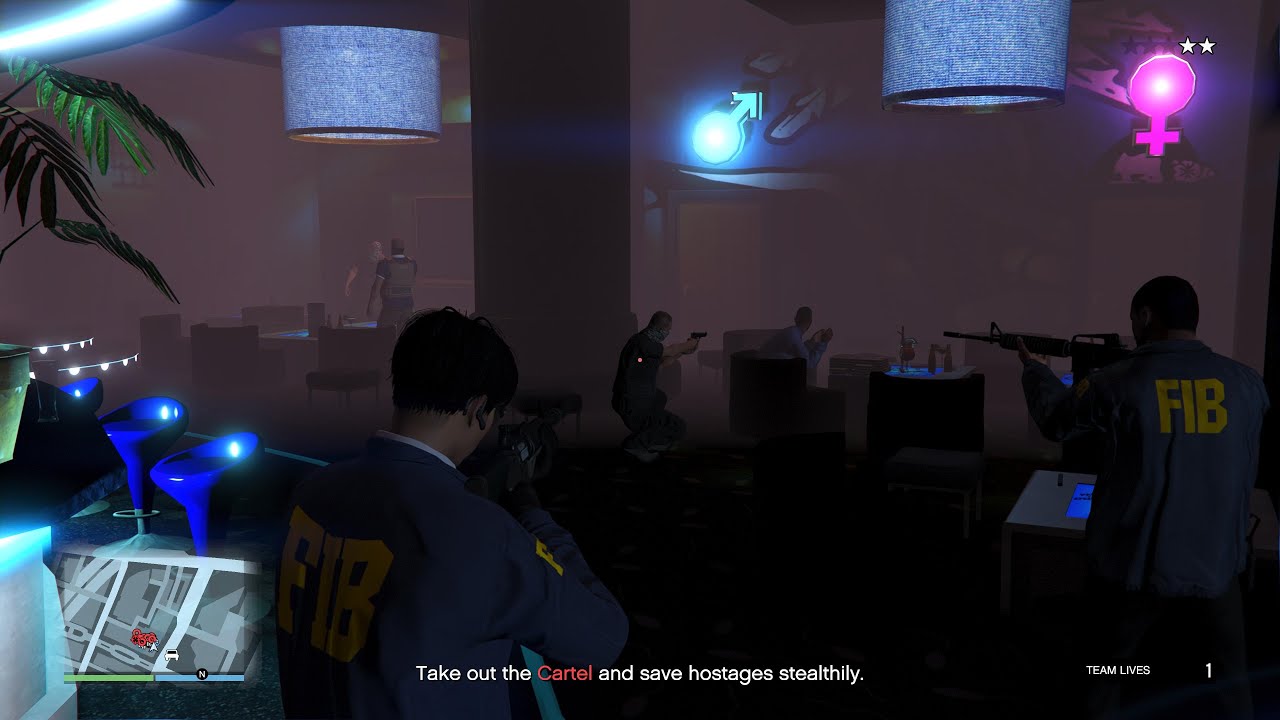 GTA Online Cartel Nightclub Raid FIB Mission Bureau Investigator2 I