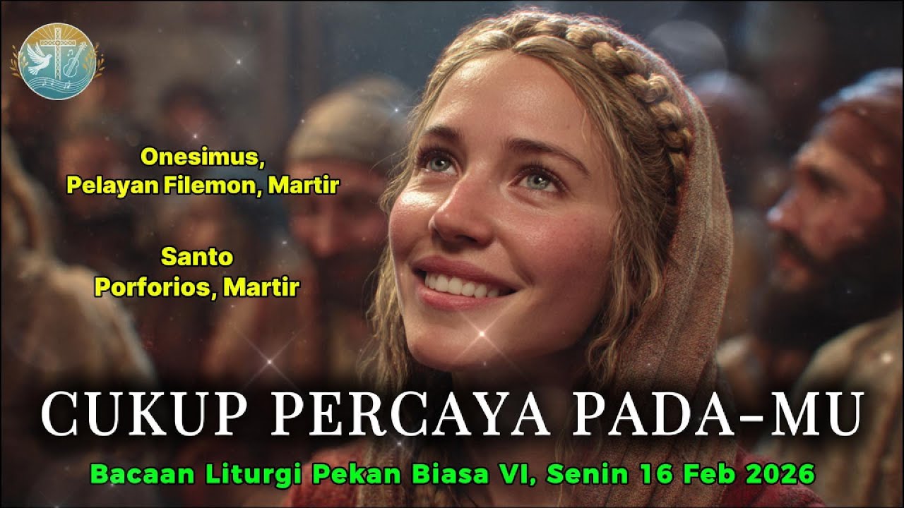 Cukup Percaya Pada-Mu – Lagu Rohani Katolik | Mrk. 8:11–13 | Senin Pekan Biasa VI, 16 Feb 2026