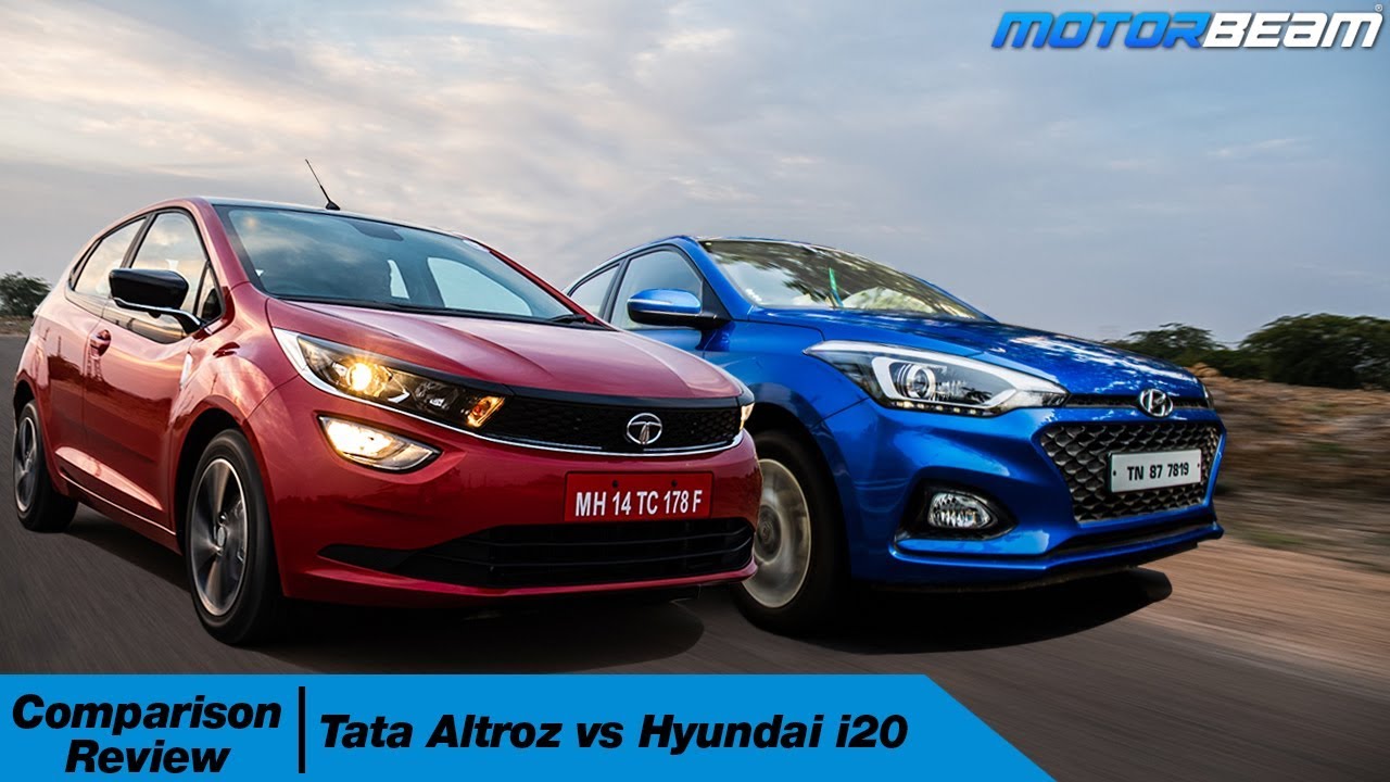 Tata Altroz vs Hyundai i20 Comparison Review - Most Detailed | MotorBeam हिंदी