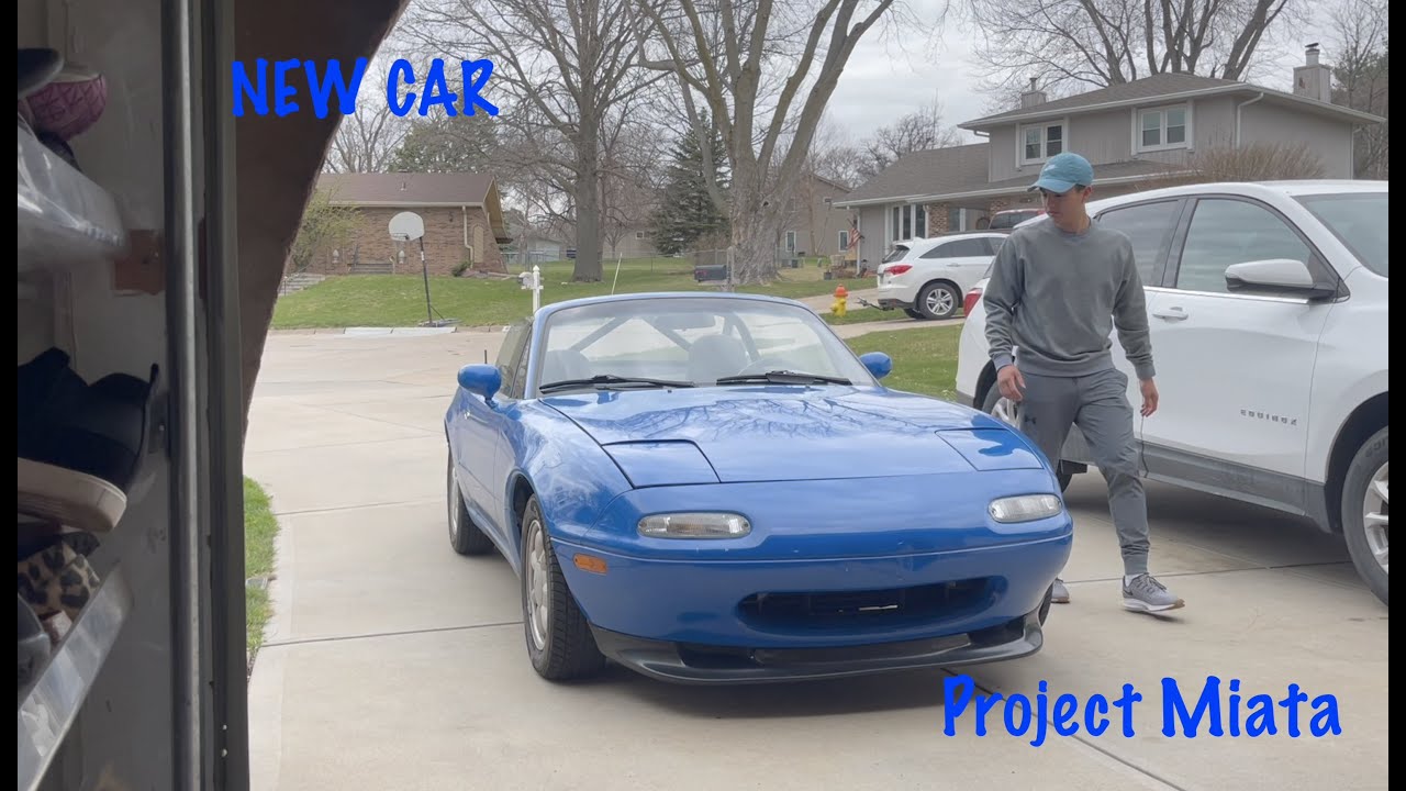 I BOUGHT A NEW CAR! (1992 MAZDA MIATA)