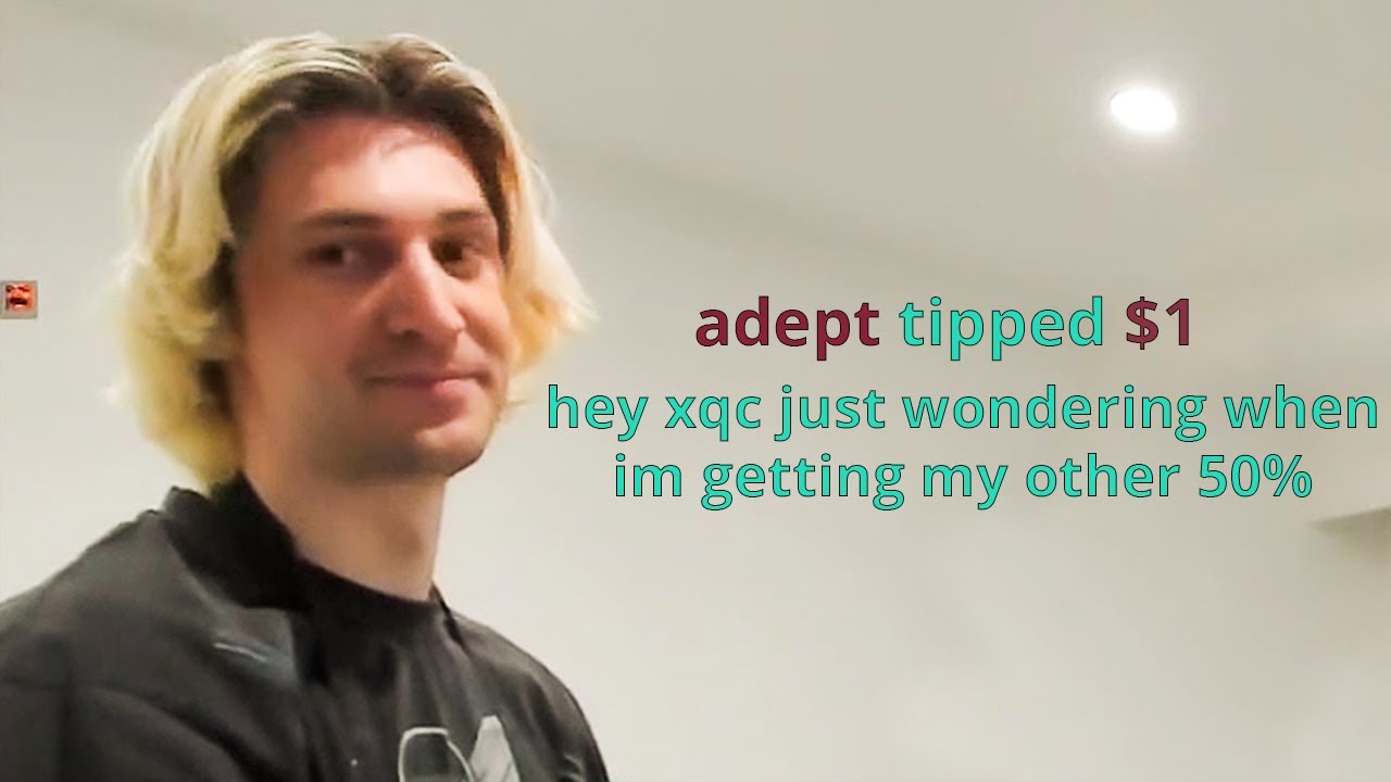 The FUNNIEST xQc Text to Speech Donations on Adin's Stream (Best Moments)