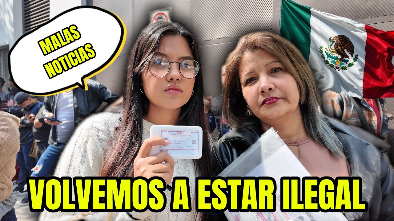 🇨🇺Volvemos a estar ILEGAL en MÉXICO 🇲🇽. Nuestra CURP se nos VENCIÓ 😭