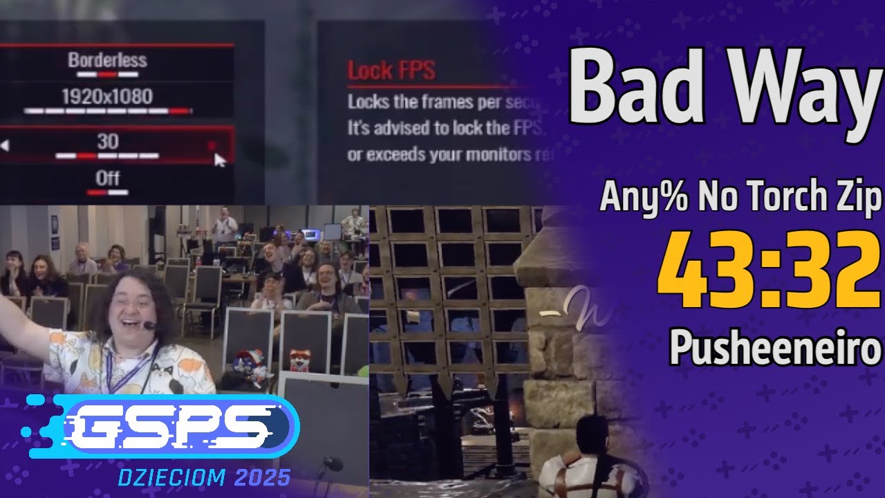 GSPS Dzieciom 2025 - Bad Way [Any% No Torch Zip] - Pusheeneiro