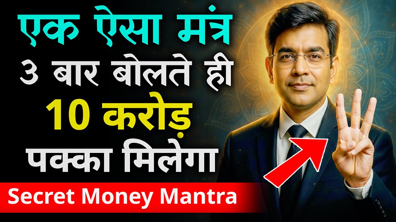 3 बार इस गुप्त मंत्र को बोलो… और सुबह उठते ही 10 करोड़ के मालिक बन जाओ | Money Manifestation Mantra
