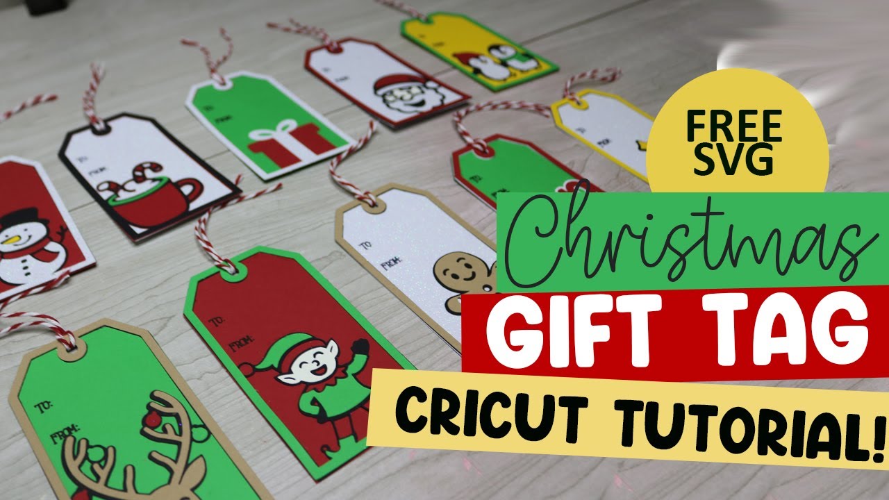Сделайте свои собственные рождественские подарочные бирки с помощью Cricut.
