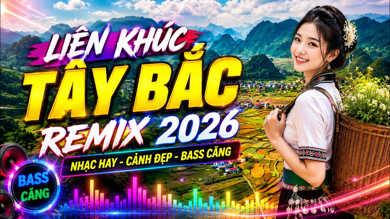 NONSTOP NHẠC TÂY BẮC REMIX 2026 - NGHE MÃI KHÔNG CHÁN - TỔNG HỢP TIÊN CẢNH HÀ GIANG 4K
