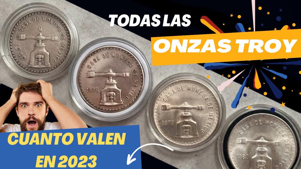 Onzas de plata TROY, colecci&oacute;n completa, su historia, precio y datos importantes #monedasdemexico