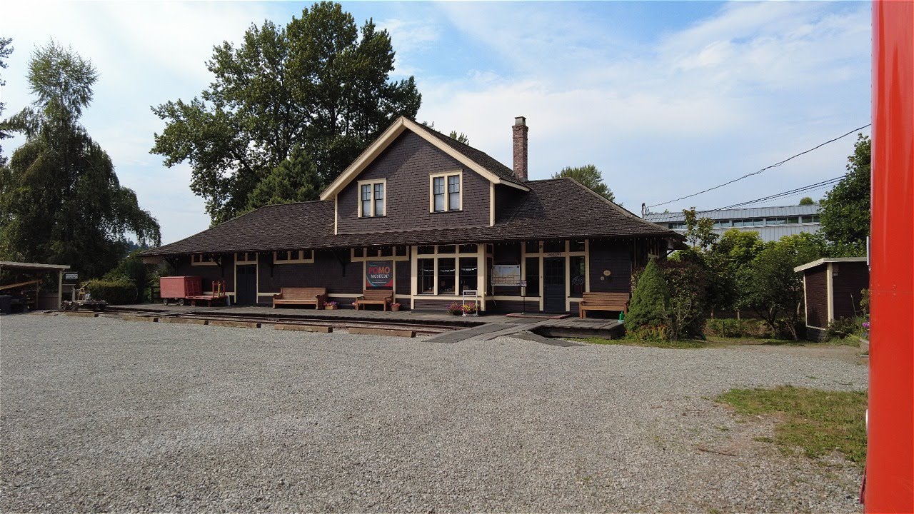 Visiting The 1908 Rail Station Museum In Port Moody With @Torchie2010 🏃‍♀ 🇨🇦