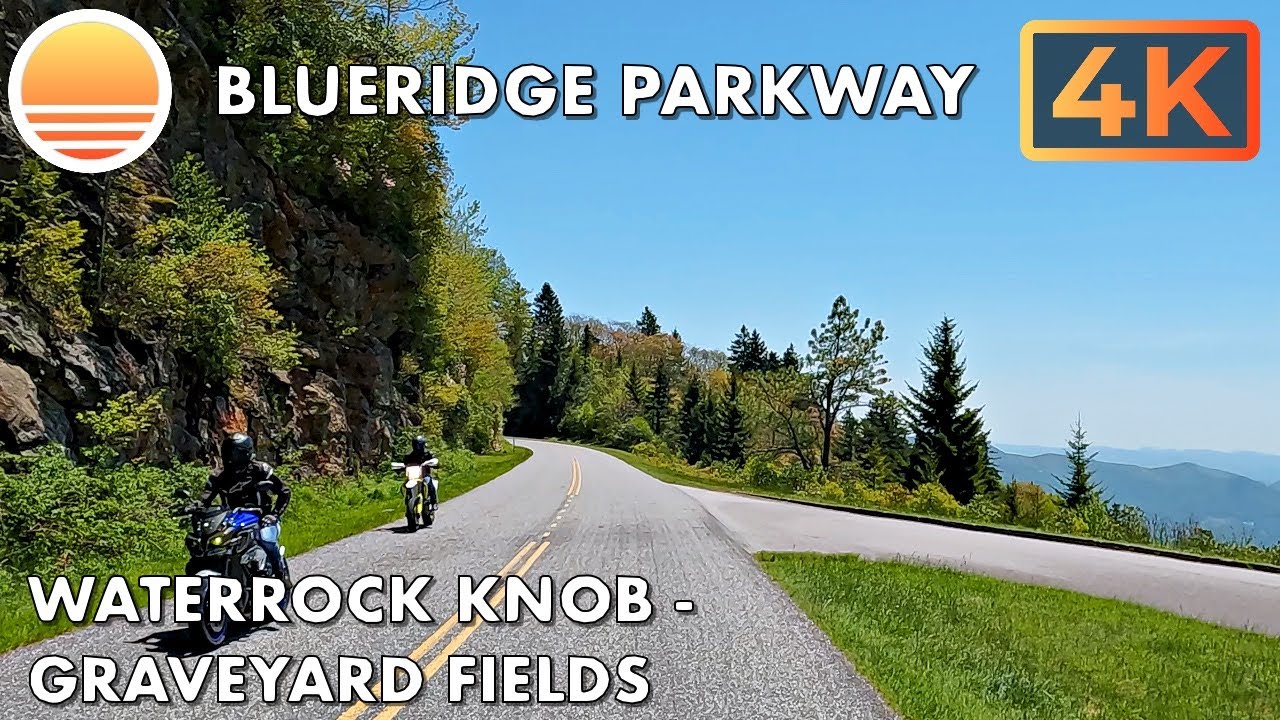 Blue Ridge Parkway: Waterrock Knob to Graveyard Fields! Drive with me!