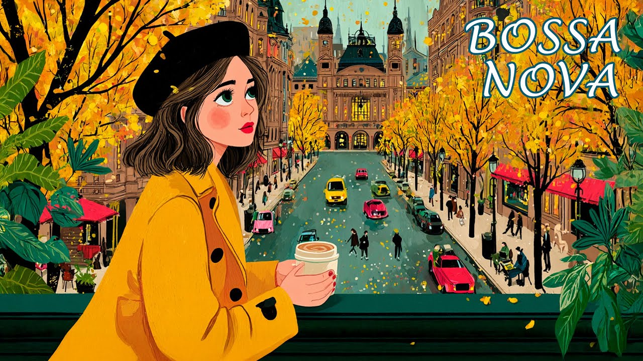 Cozy Autumn Bossa Nova 🍂 Soft Autumn Jazz Vibes Will Make You Flutter ☕🎶