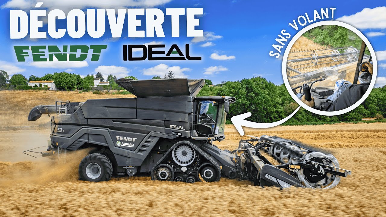 DECOUVERTE DE L'IDEAL POUR LA MOISSON 2025 - Fendt IDEAL 9T en 12m50