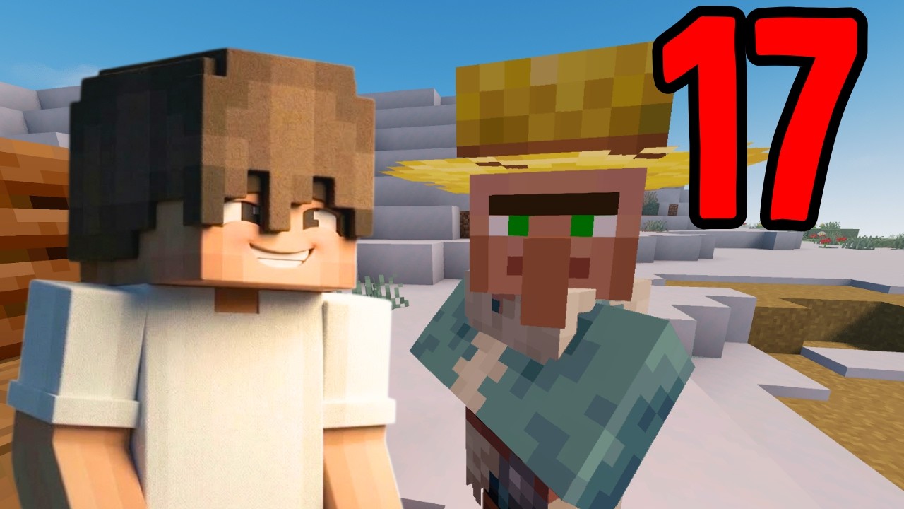 CHE BELLO IL VILLAGGIO INNEVATO - MINECRAFT SURVIVAL ITA E17