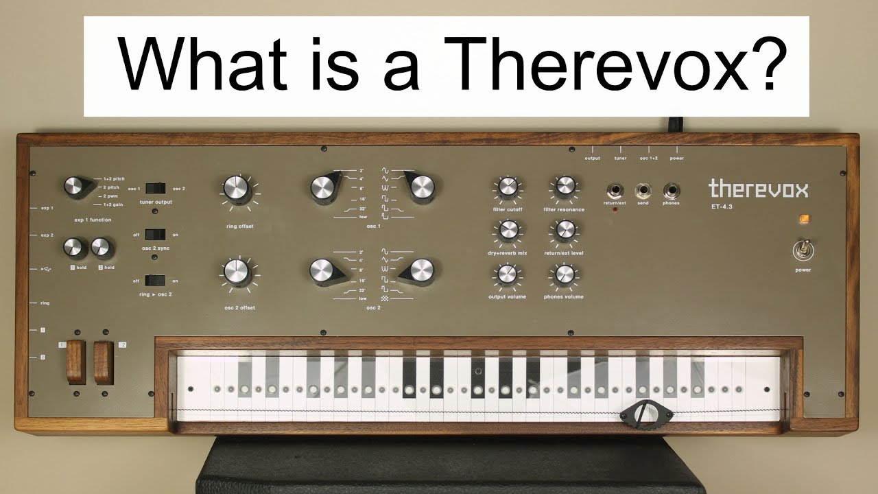 Therevox Synthesizer Introduction