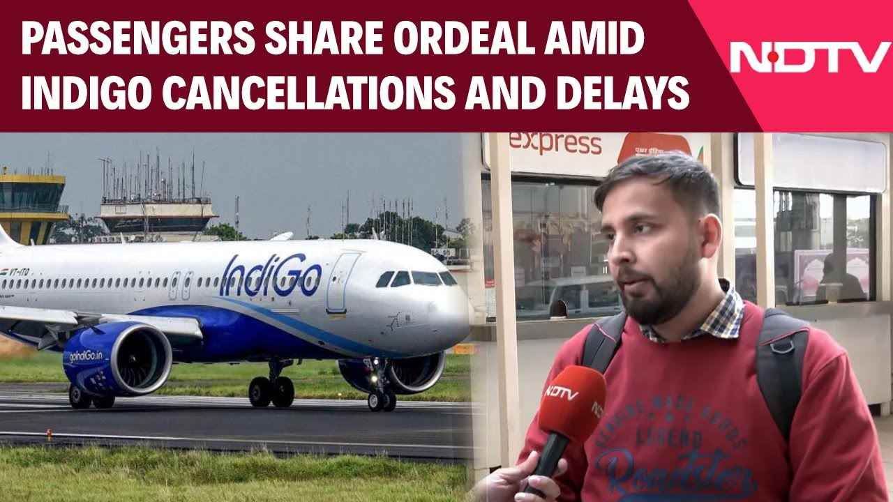 Indigo Flight Cancellations News | Passengers Share Ordeal Amid IndiGo Cancellations And Delays