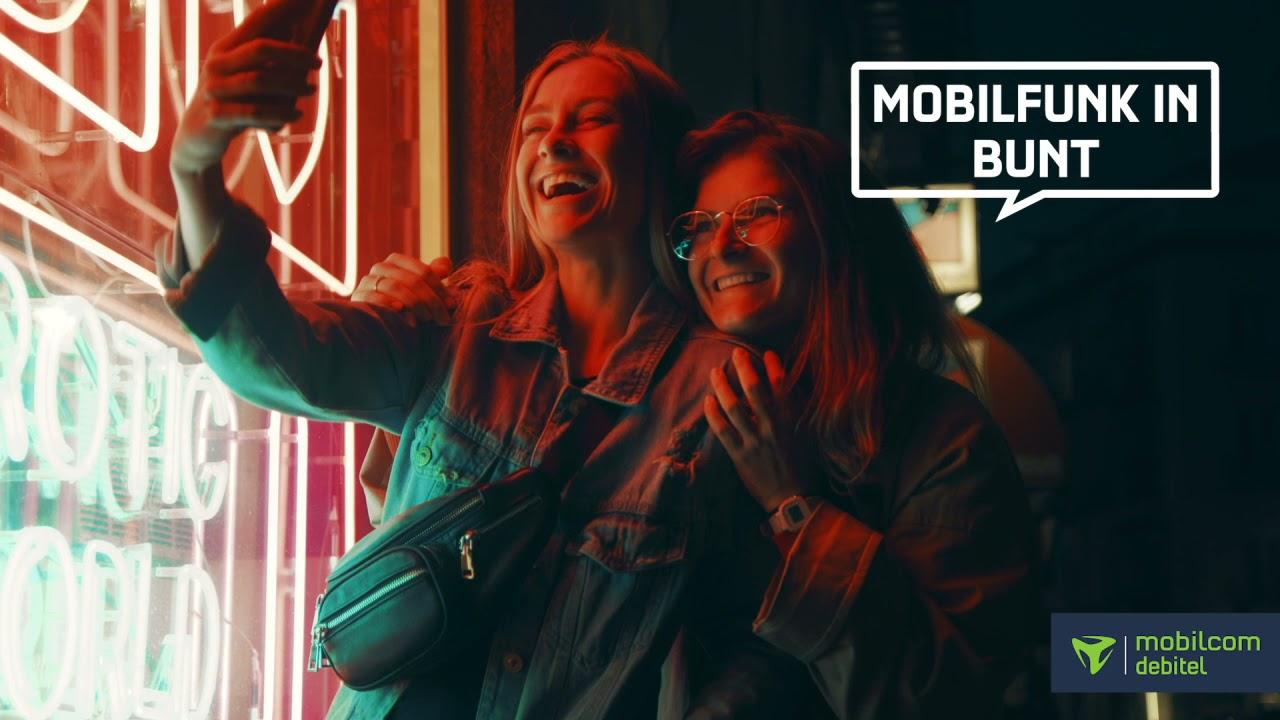 Mobilfunk in bunt! Bei mobilcom-debitel w&auml;hlst du aus allen Netzen.
