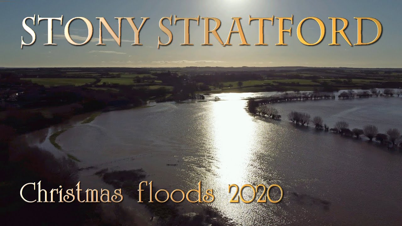 Stony Stratford: Christmas floods 2020 (4K)
