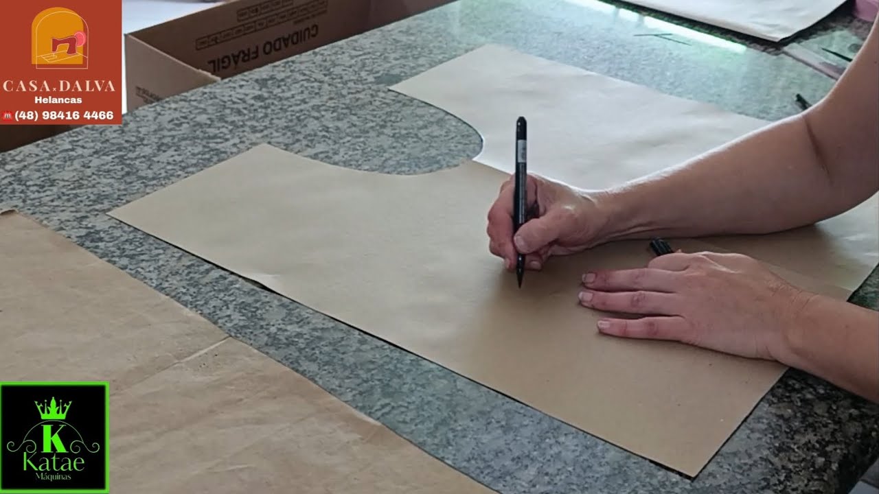 Como fazer os moldes dos tamanhos dos tapetes
