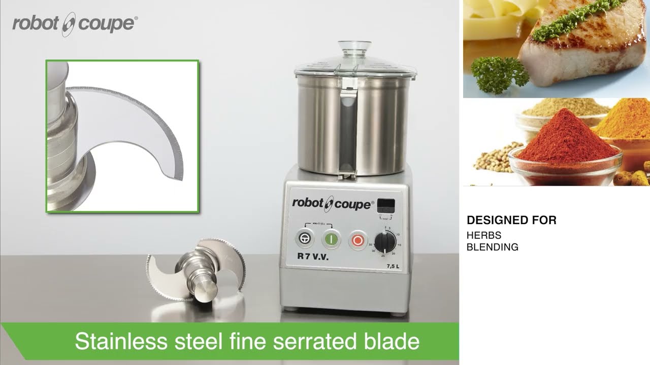 Robot-Coupe Cutter Mixers R 5, R 5 V.V., R 7, R 7 V.V. - Accessories