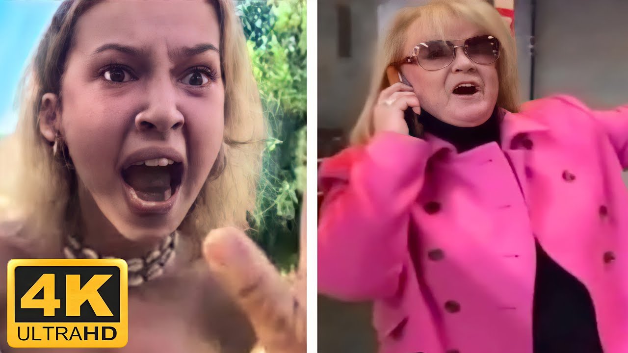 KAREN GETS CAUGHT IN 4K...