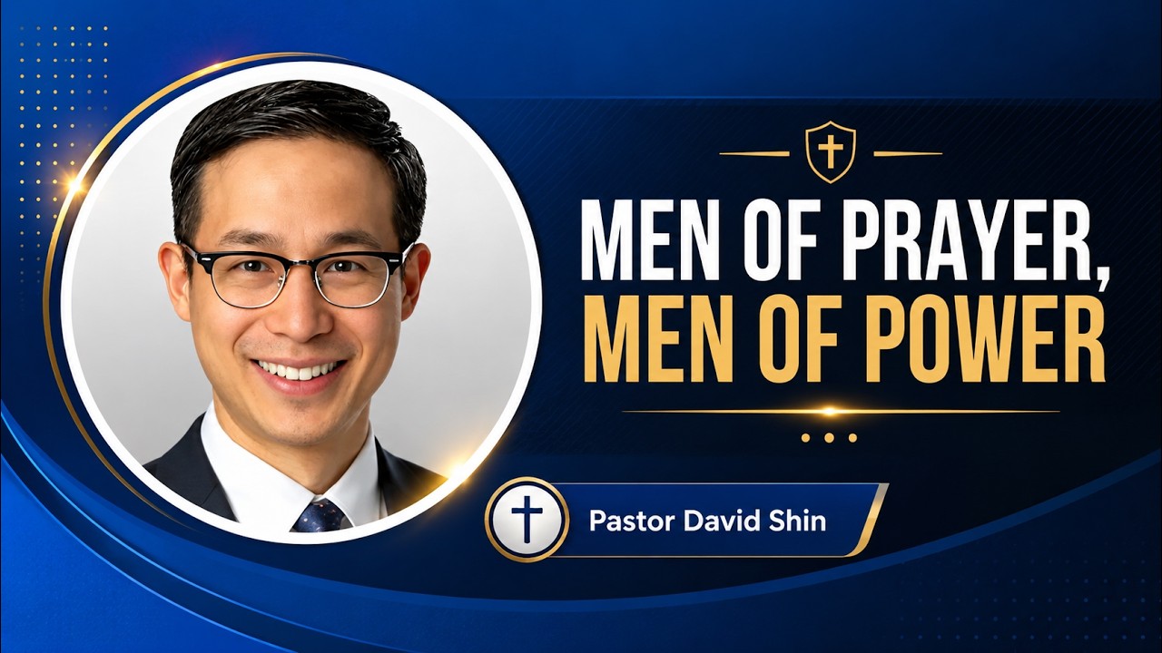Men Of Prayer, Men Of Power | Pastor David Shin