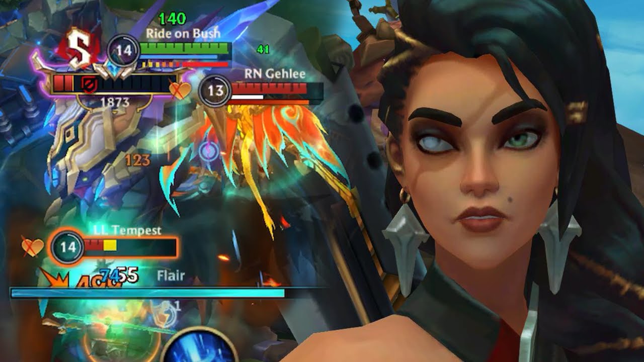 Wild Rift Samira Dragon Lane Gameplay in Season 15 (Build & Runes)
