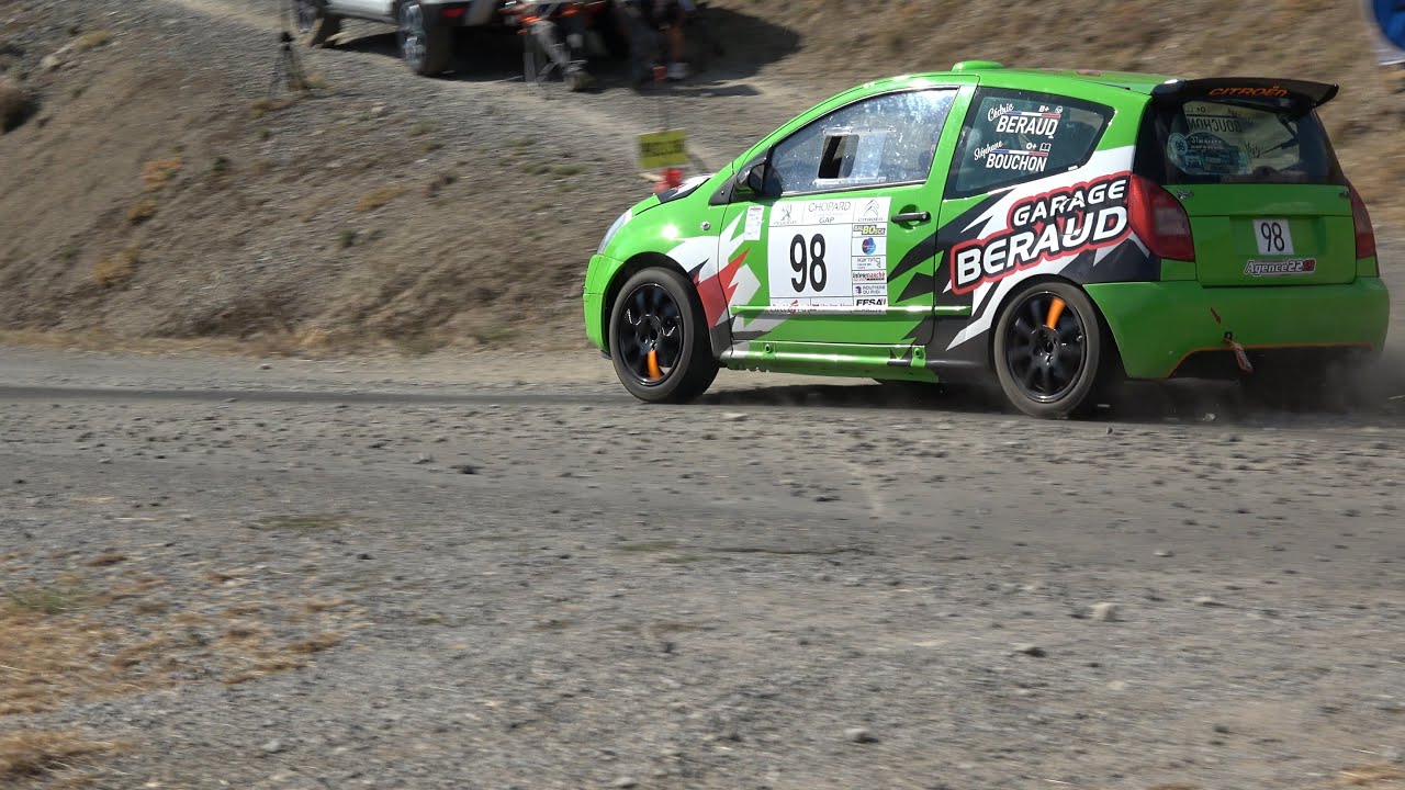 Rallye Gap Racing 2020 - Citroën C2 VTS N°98 - Cédric BERAUD et Stéphane BOUCHON
