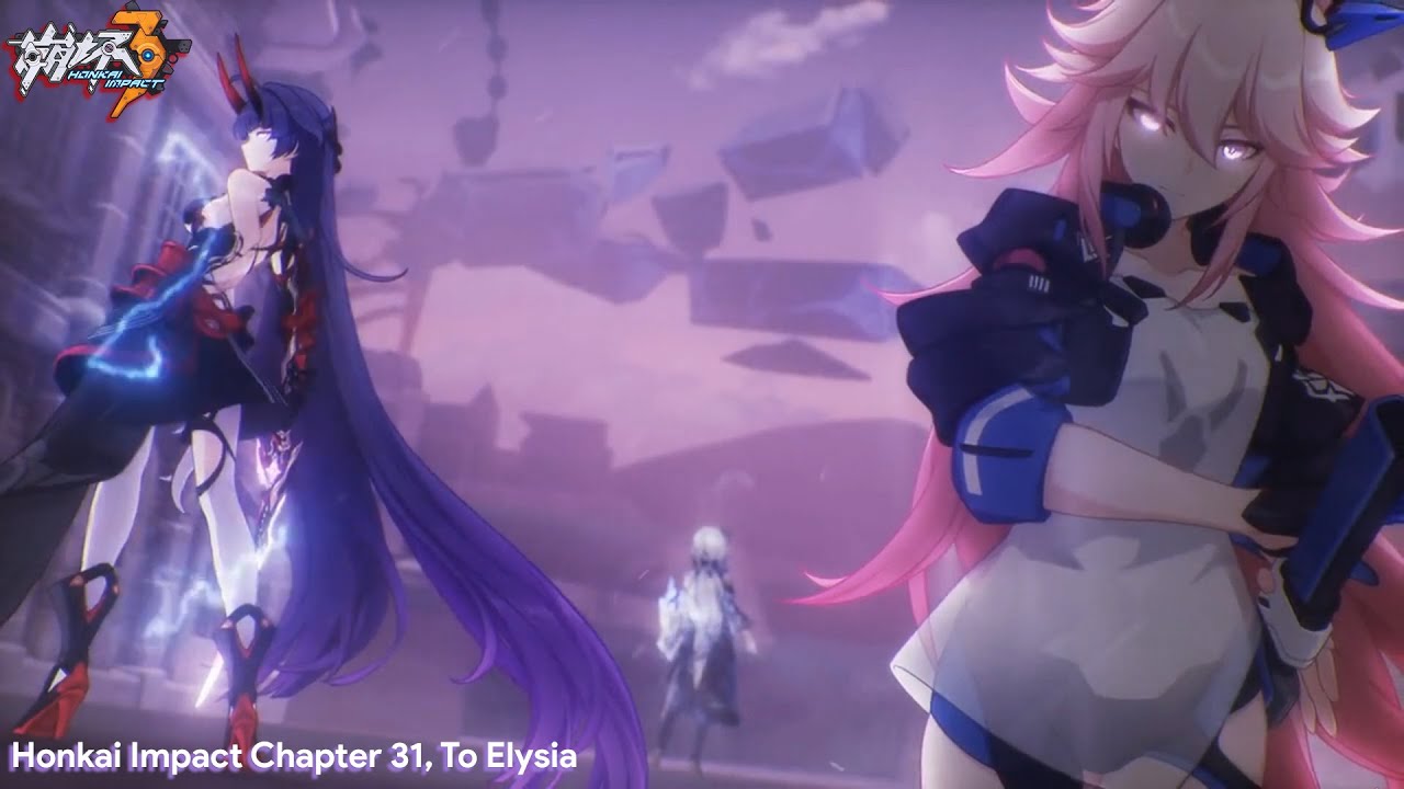 Mei and Sakura vs Herrscher of Corruption Honkai Impact Chapter 31, To Elysia
