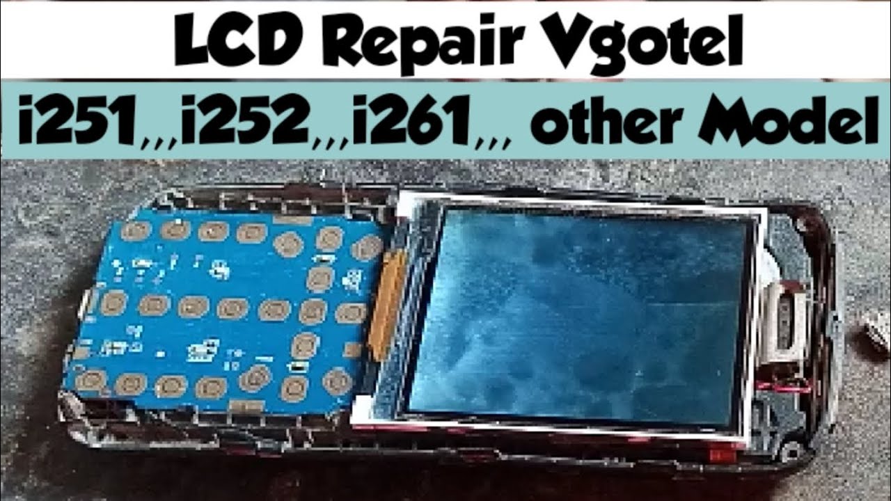 Vgotel LCD Light Direct Problem|Vgo tel i251 i252 i261