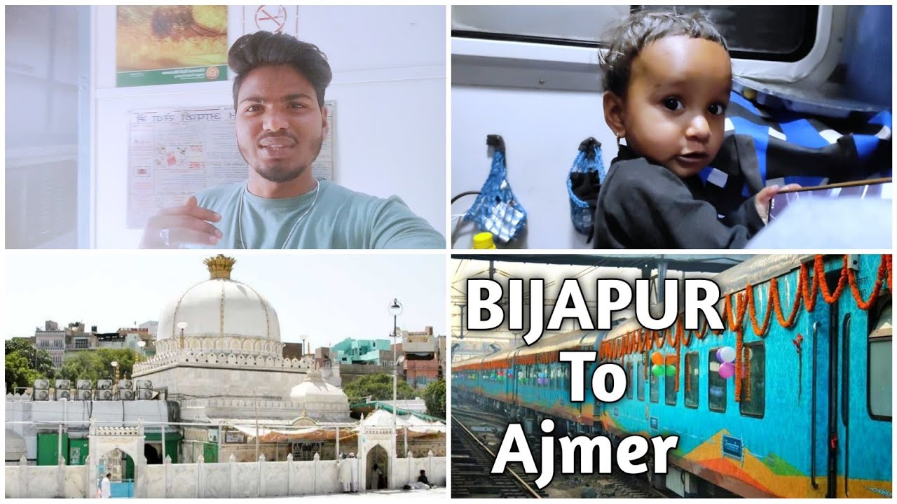 Bijapur To Ajmer 🤩 | Bijapur To Ajmer Train Price | #ishu_vlogs #bijapur_vlogs