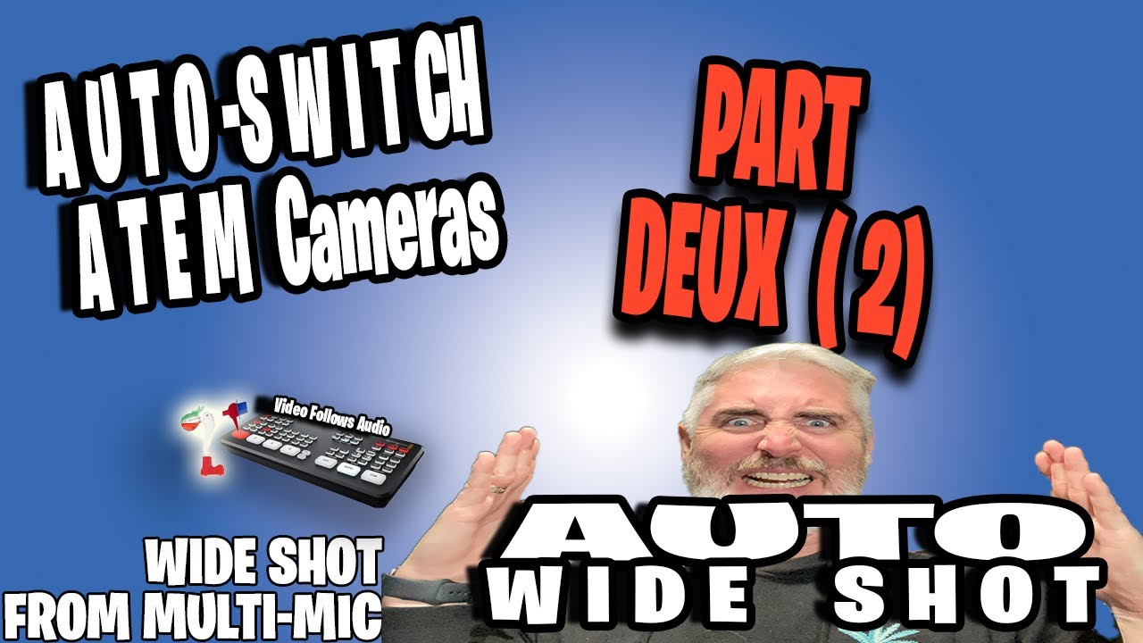 ATEM MINI AUTOSWITCH - PART II - WIDE SHOT - PC only