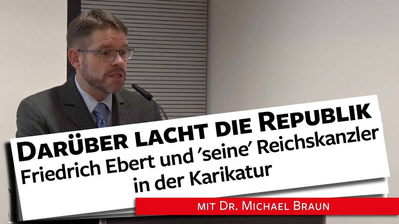Friedrich Ebert & 'seine' Reichskanzler in der Karikatur. Ausstellungser&ouml;ffnung - 25.01.19