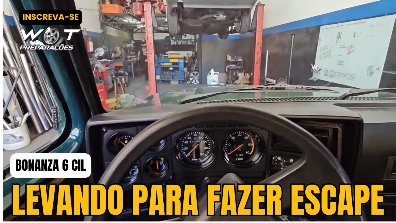 LEVAMOS A BONANZA 6 CIL PARA FAZER ESCAPE, O MAVERICK ACOMPANHOU (W.O.T PREPARAÇÕES)