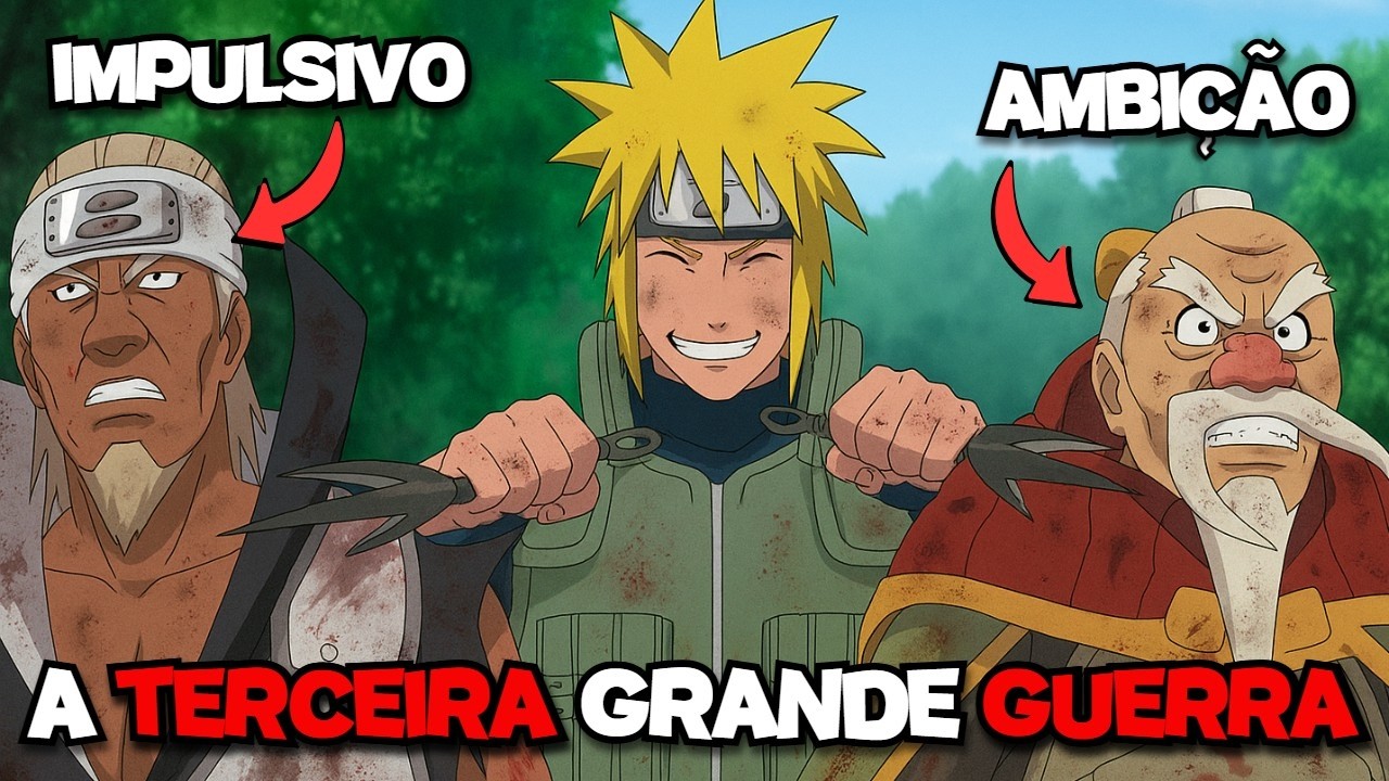 Os Segredos da TERCEIRA GRANDE GUERRA NINJA