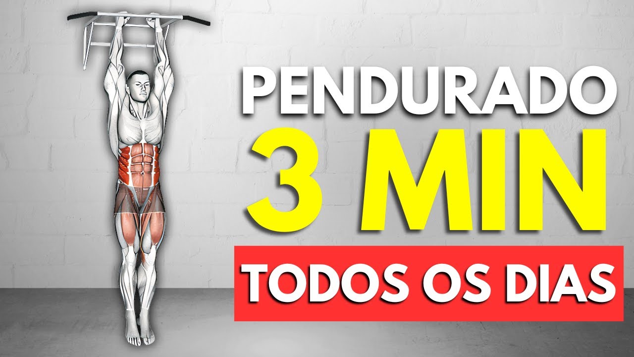 Pendure-se na Barra Fixa TODOS OS DIAS e ISSO acontecerá com seu corpo