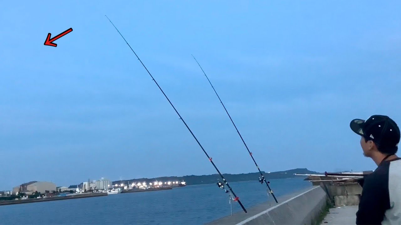 初夏の沖縄泳がせぶっ込みで意外な魚が釣れる【沖縄釣り　okinawa fishing 打ち込み釣り】