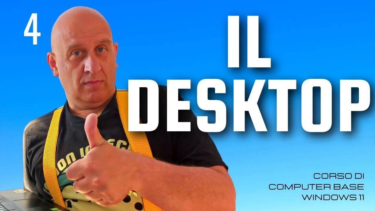 Il desktop di windows 11 | Corso di computer base windows 11