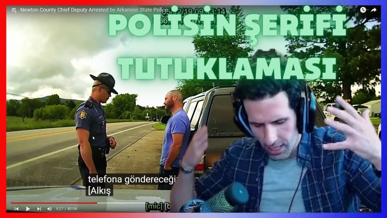 POLİSİN ŞERİFİ TUTUKLAMASI - AMERİKALI AYNASIZ