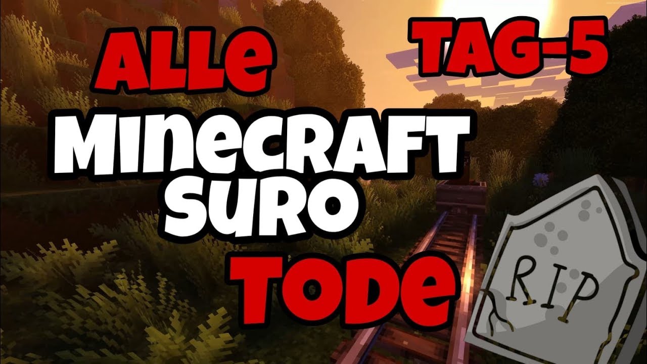Minecraft SURO News TAG 5 | Alle TODE + CLIPS