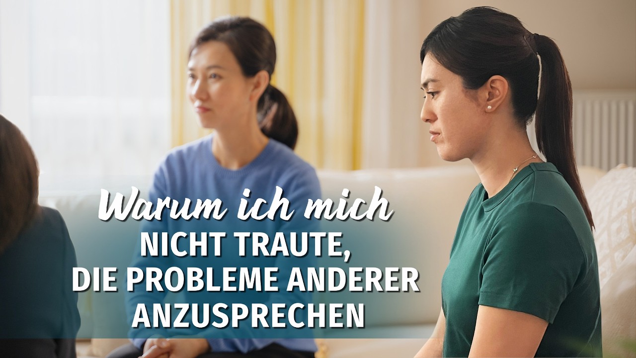 Glaubenszeugnis, Folge 554: Warum ich mich nicht traute, die Probleme anderer anzusprechen