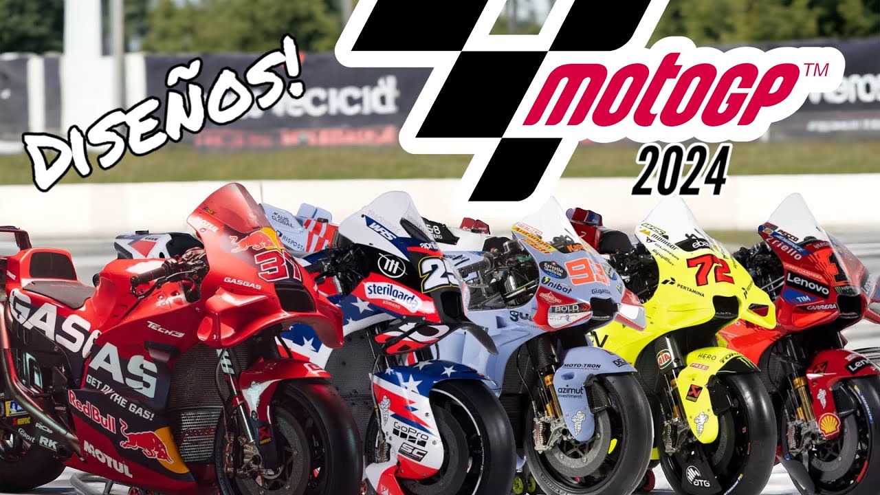 DISEÑO MOTOS MOTOGP 2024