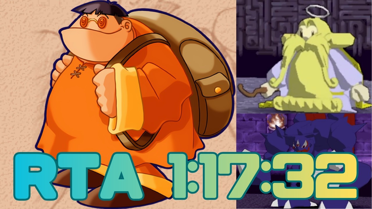 【ドカポン 怒りの鉄剣(Re)】RTA 1:17:32 (全チャプターボス撃破～EDまで)【ゆっくり実況】