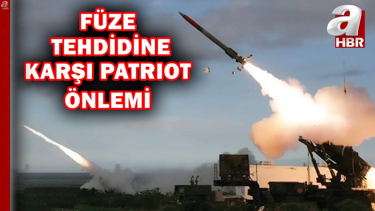 Malatya'ya Patriot hava savunma sistemi konuşlandırıldı | A Haber