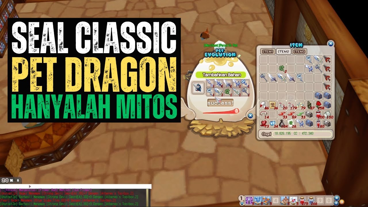 EVO 100++ PET ke STAGE 5 - Seal Online Classic