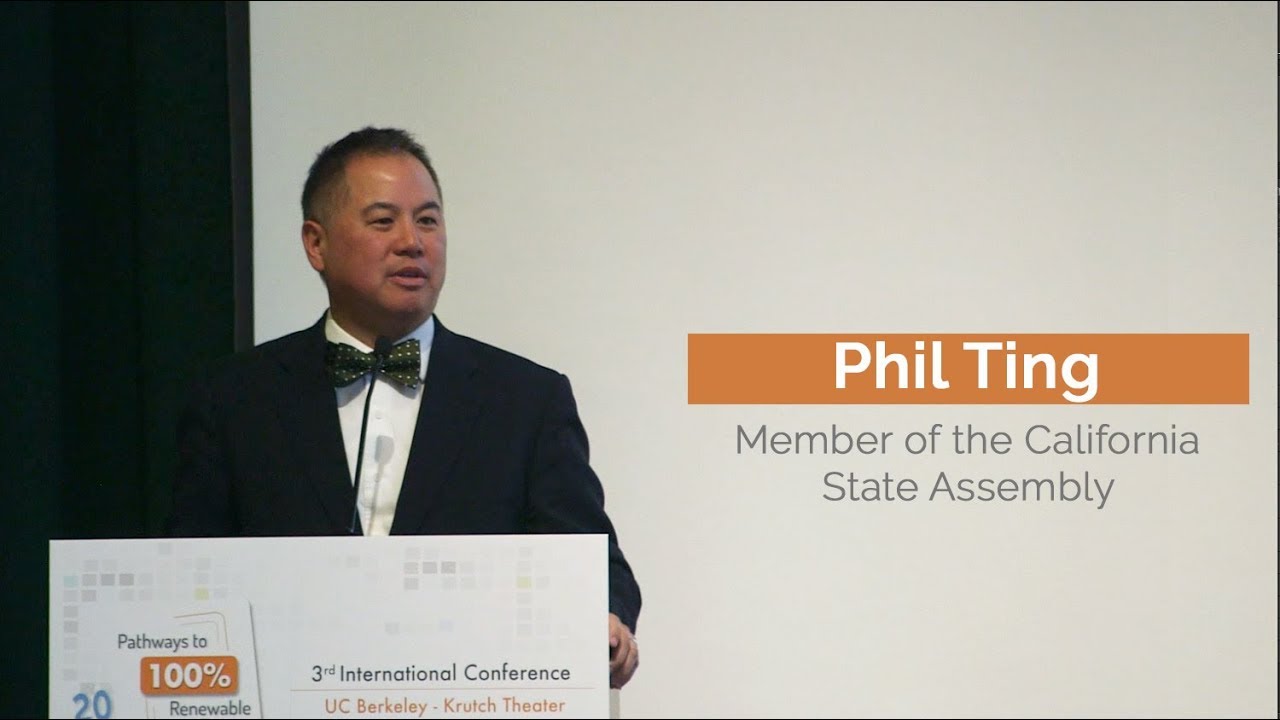 Keynote: Phil Ting @ 2018 Pathways to 100% Renewable Energy