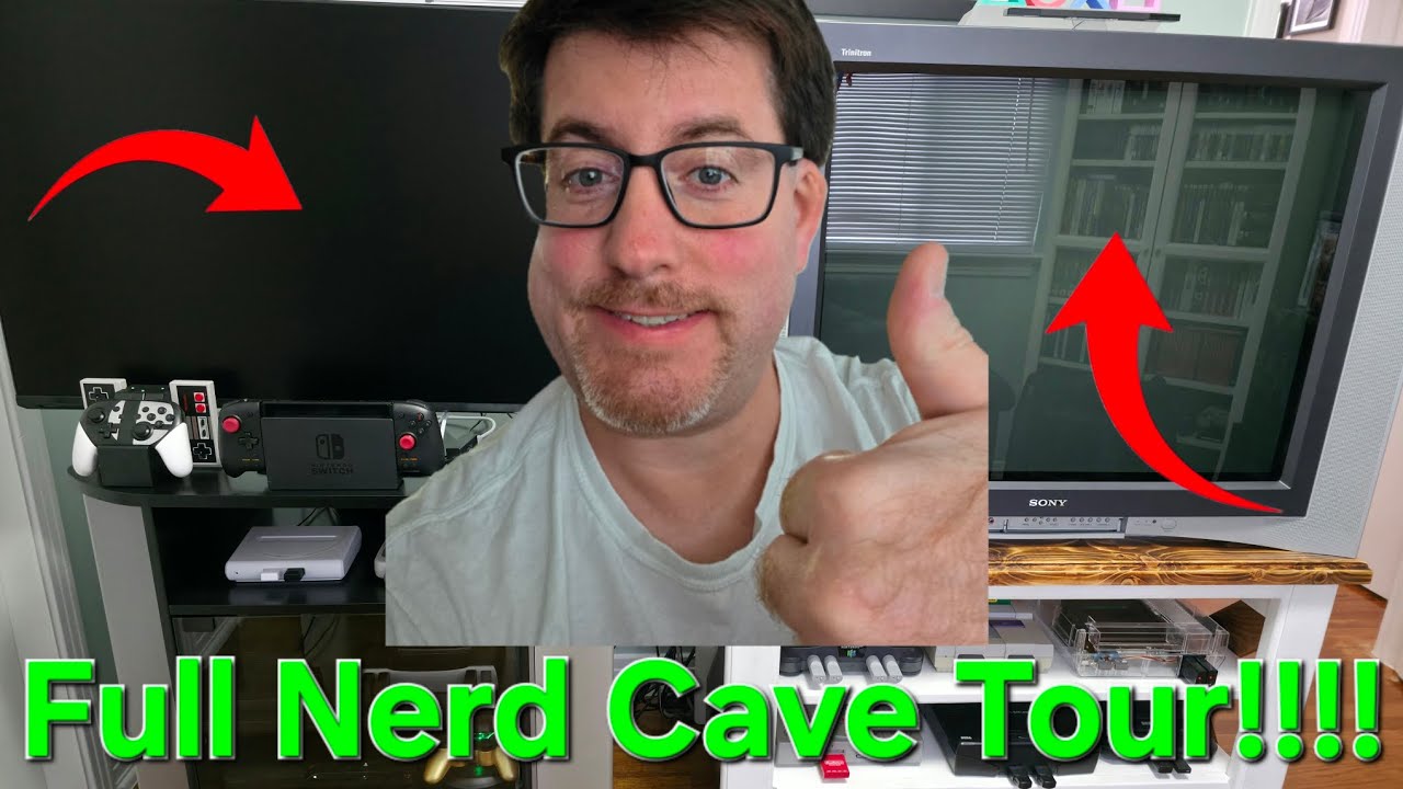 Full Nerd Cave Tour! (10/09/25) EDITS IN DESCRIPTION
