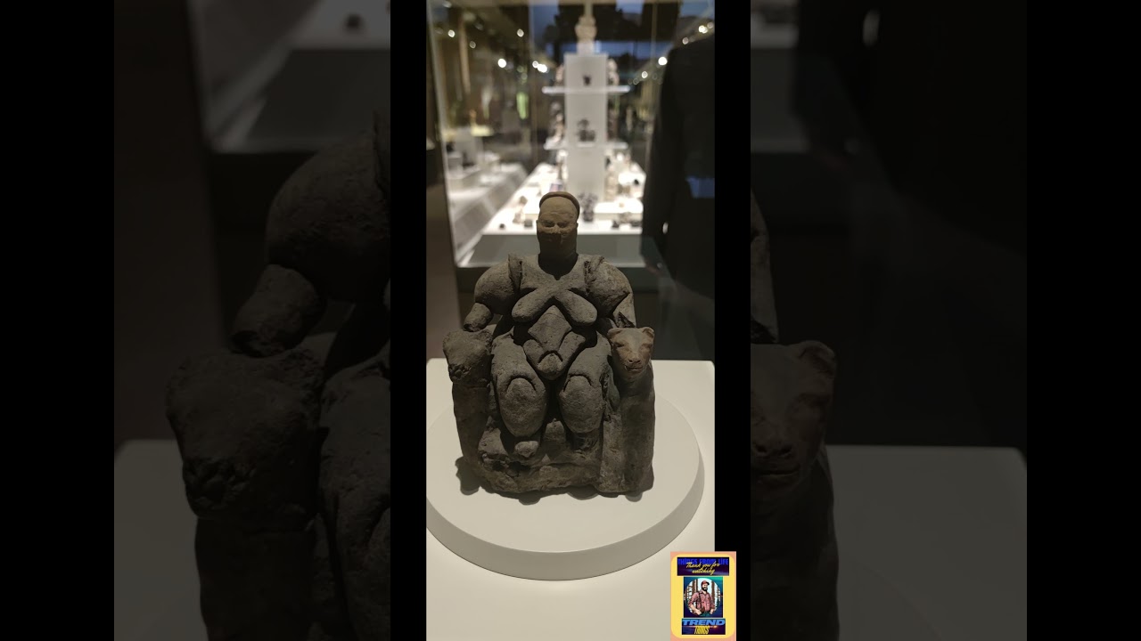 Anatolian Civilizations M  Goddess figure 6000 BCE Part3 #HistoricAnatolia #museumvlogger