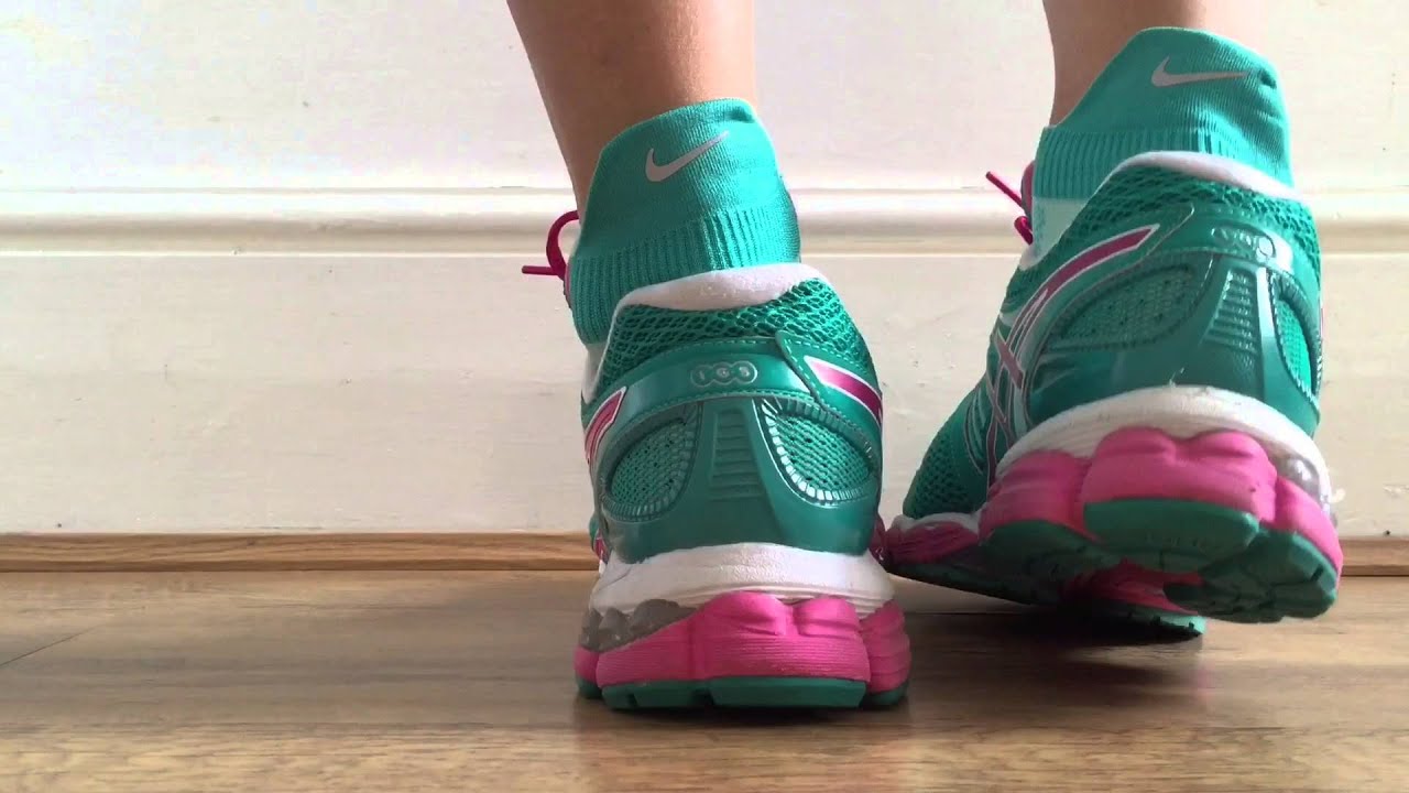 Women's ASICS Gel Nimbus 15 (Emerald Green/Pink/White)