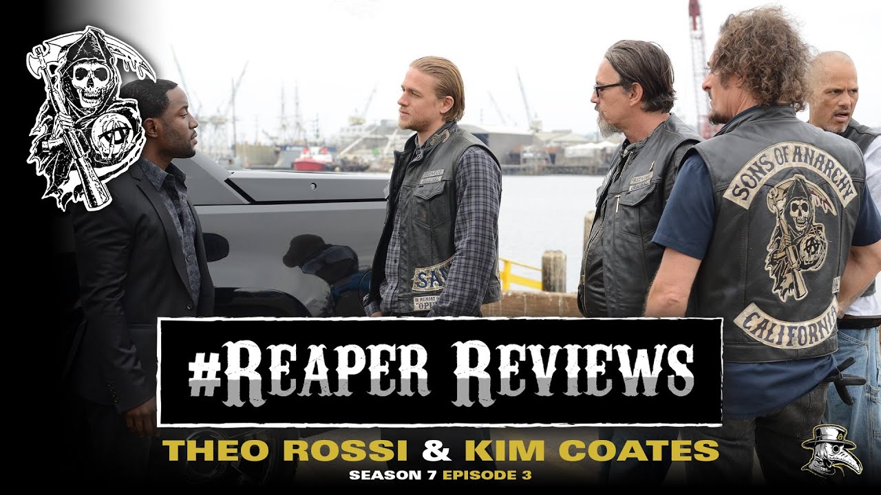 SONS OF ANARCHY - Theo Rossi and Kim Coates talk "Playing with Monsters" - S7ep3 