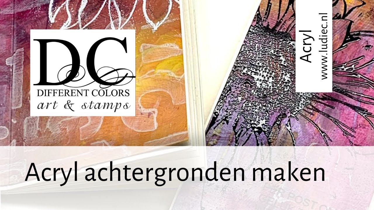 Acryl Achtergronden en stempels