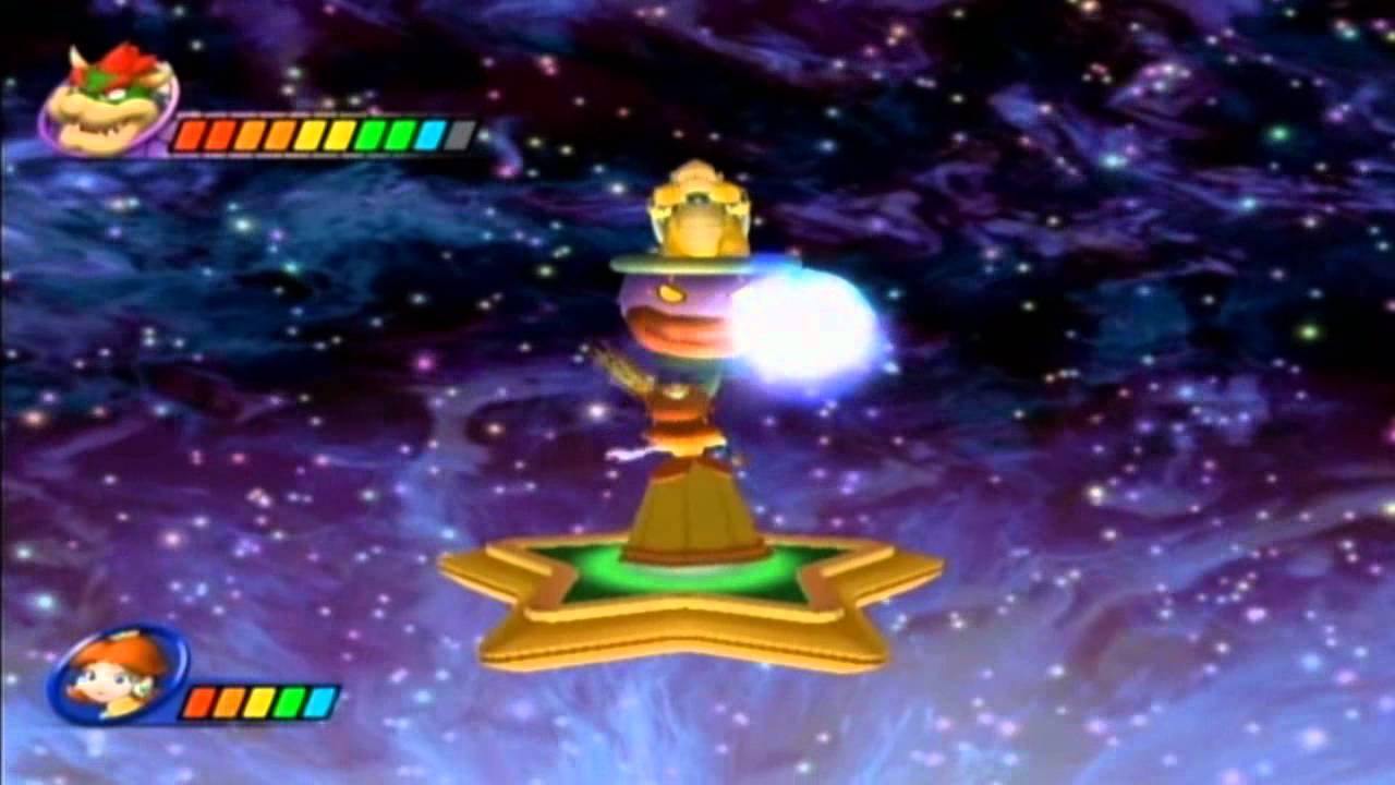 Mario Party 8 - Princess Daisy vs. Bowser in Superstar Showdown